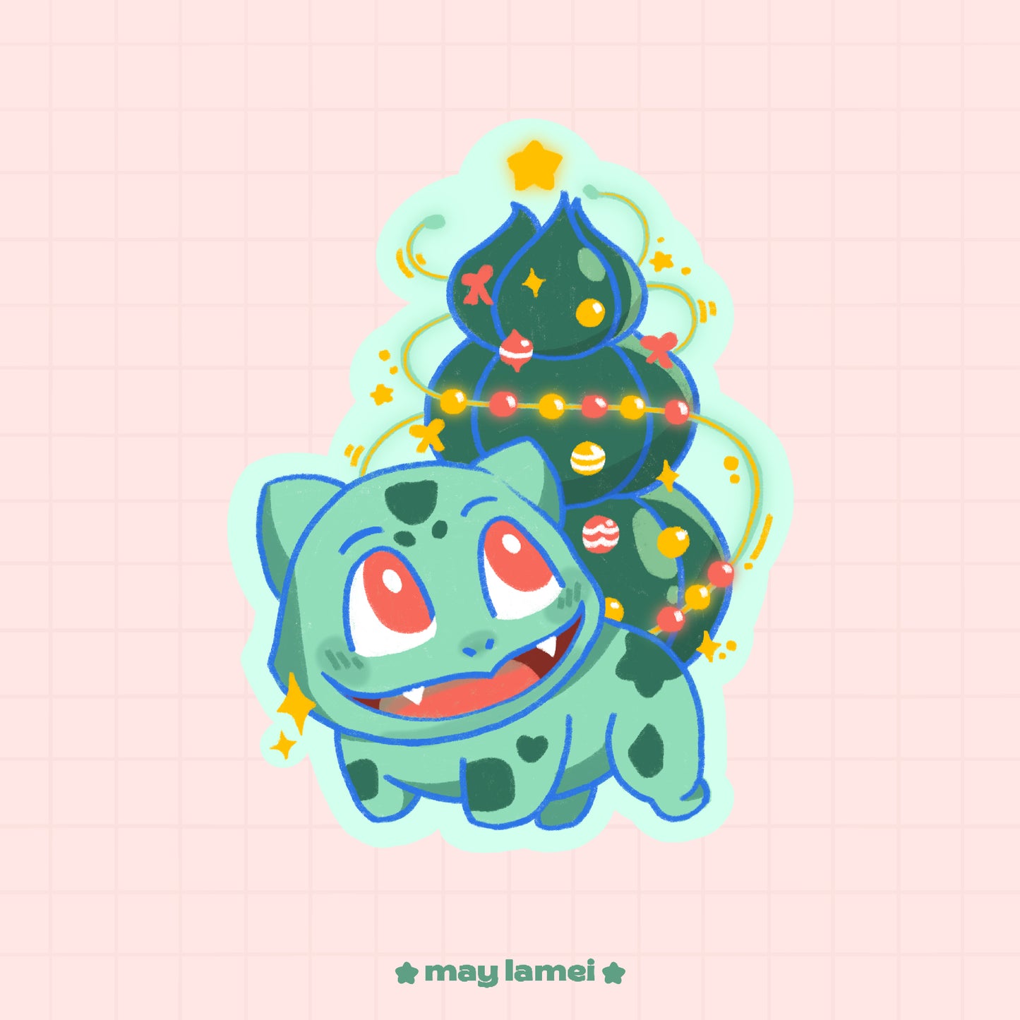 Bulbasaur Christmas